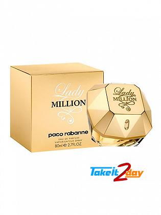 Paco Rabanne Lady Million Perfume For Women 80 ML EDP
